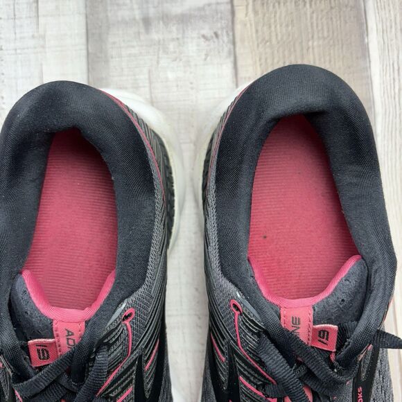 Brooks Adrenaline GTS 19 Women's Size 8 Running Shoes Athletic Sneakers Black - Picture 9 of 16